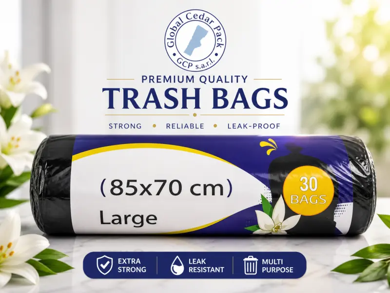 Trash bags large 30