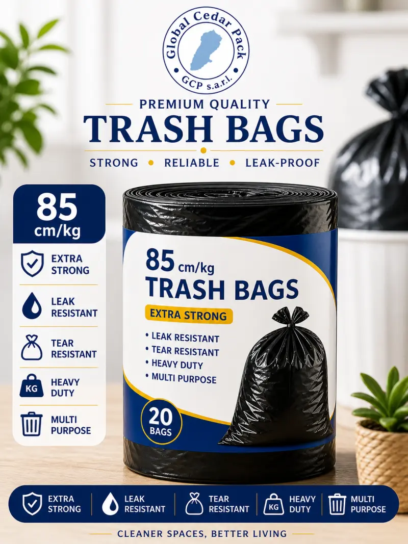 Trash bags 85cm