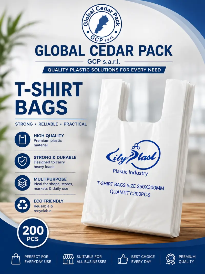 Bags white 25*30