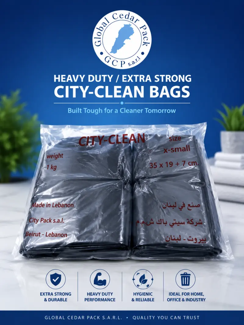 Bags black thick 35