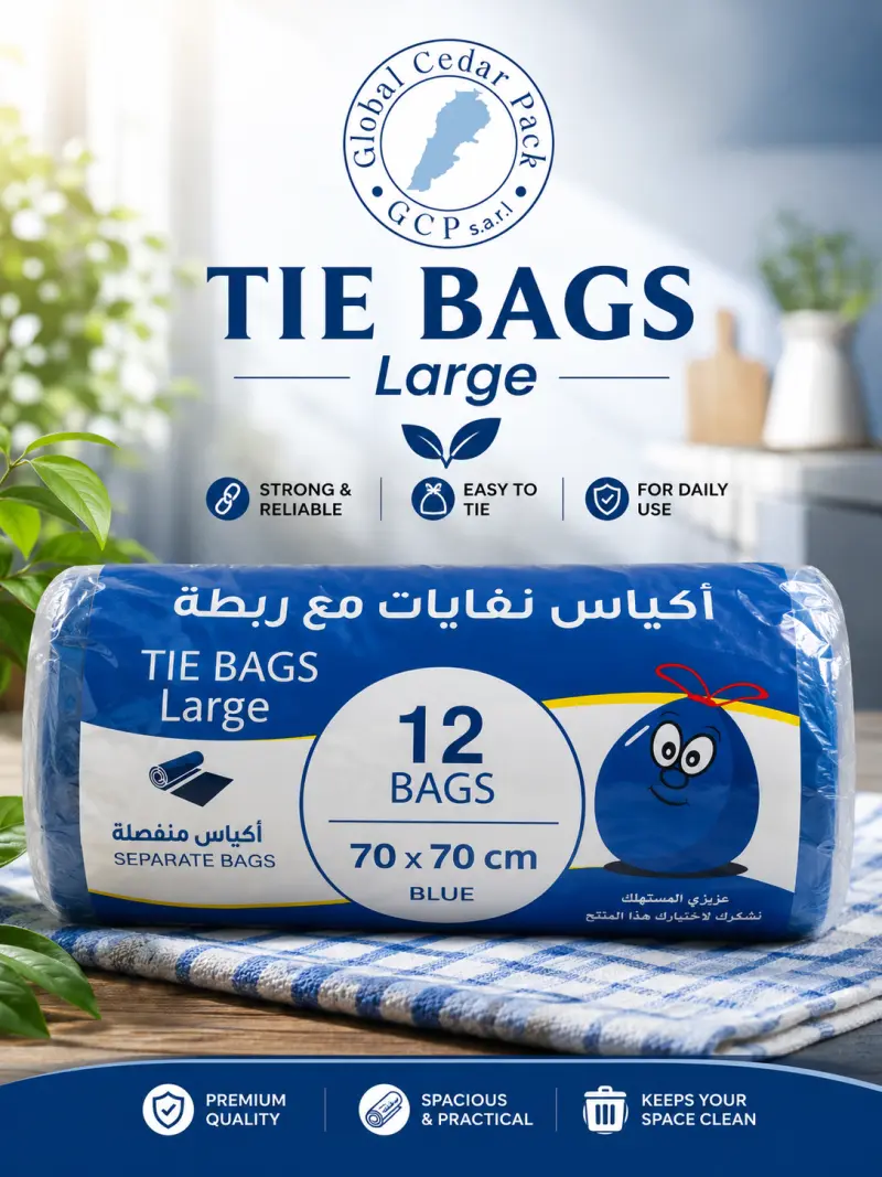 Tie bags large