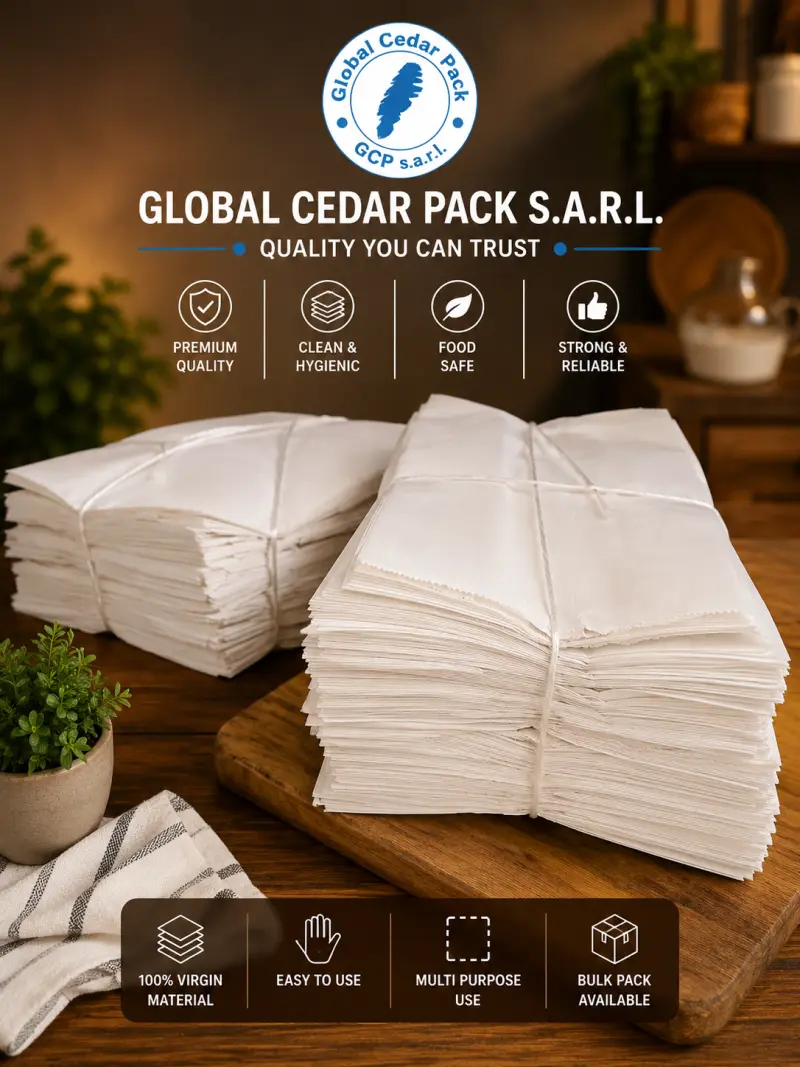 Paper bags white