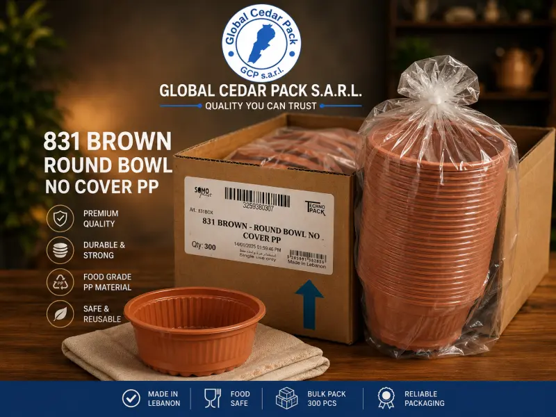 BOWL brown 831