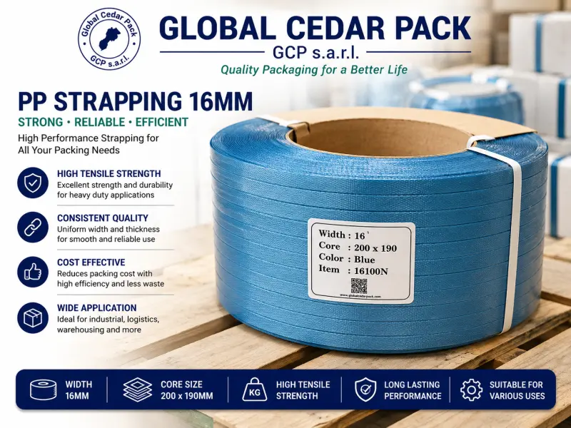 Strapping pp 16mm