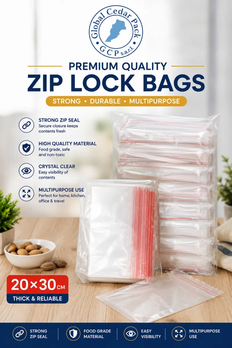 Zip lock 20* 30