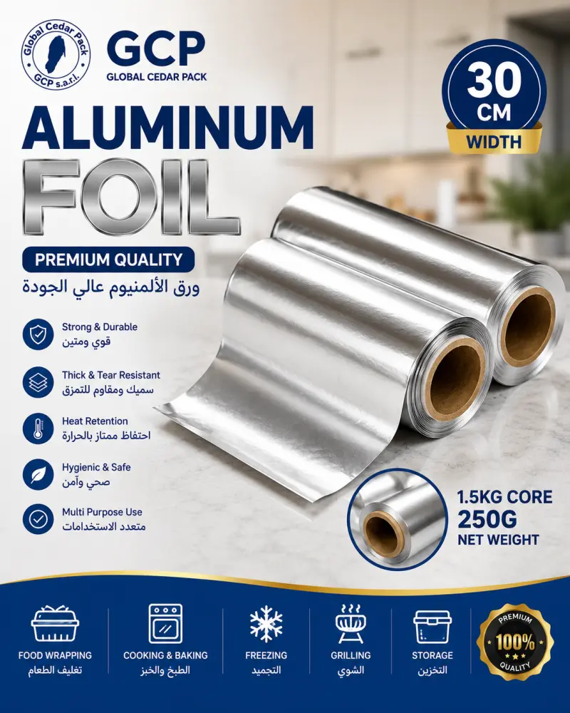 Foil 30cm 1.5kg core 250g