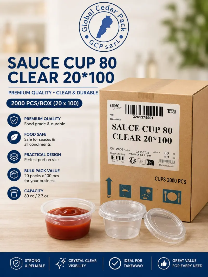 Cup sauce 80cc