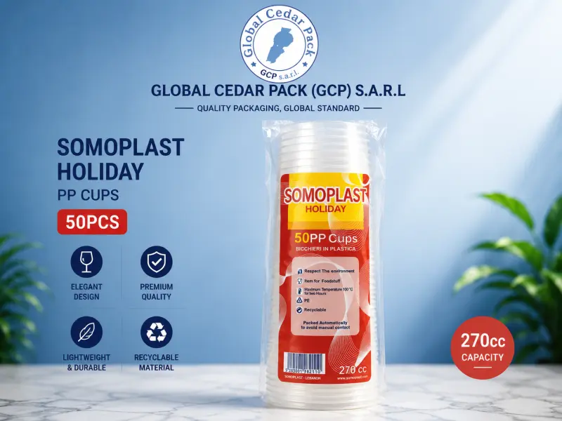 Cup 270cc pp somoplast