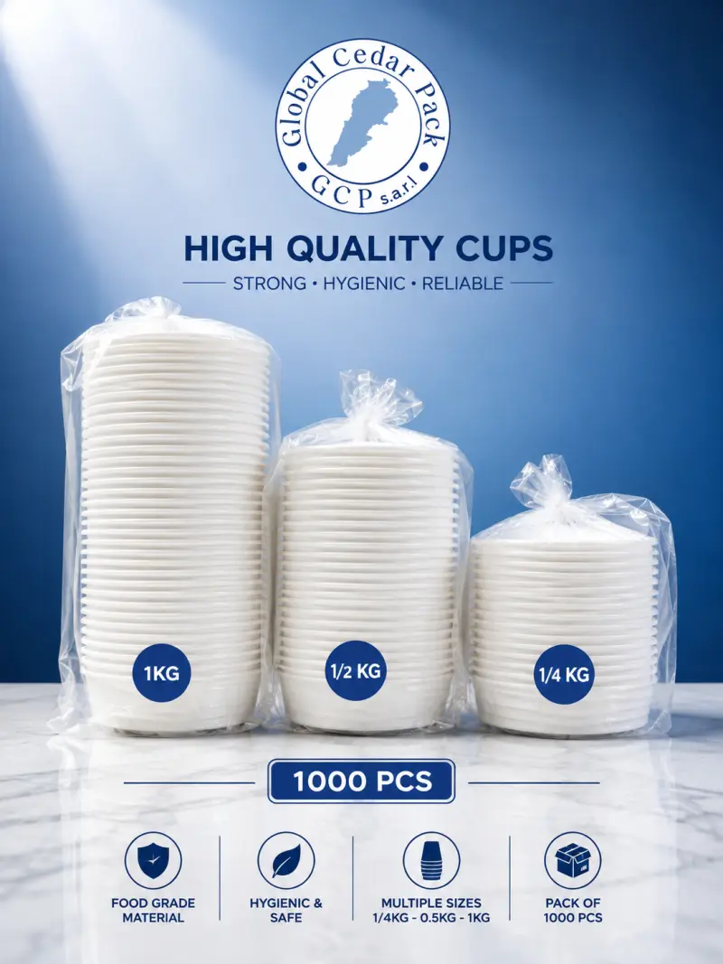 1 kg with cover white